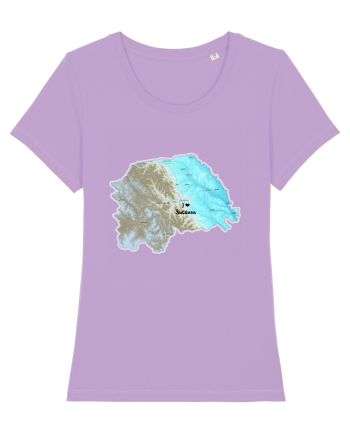 Suceava County Map Lavender Dawn
