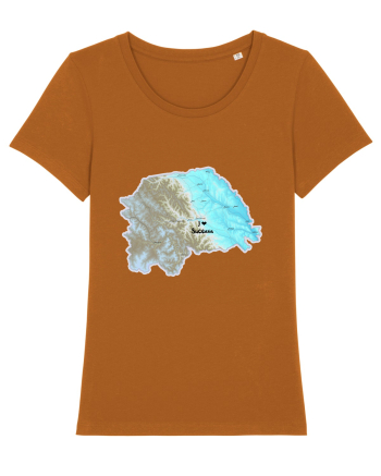 Suceava County Map Roasted Orange