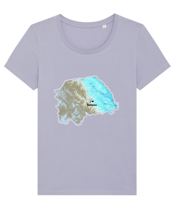 Suceava County Map Lavender