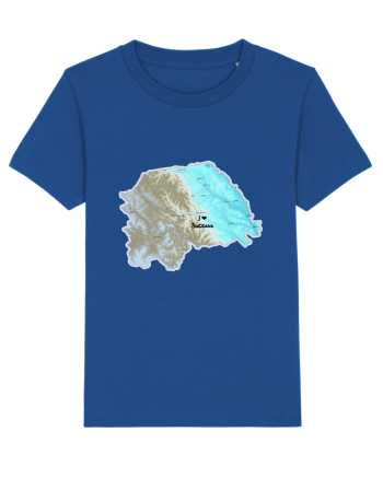Suceava County Map Majorelle Blue