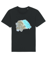 Suceava County Map Tricou mânecă scurtă Unisex Rocker