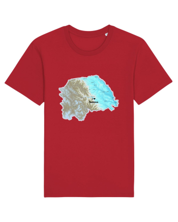 Suceava County Map Red