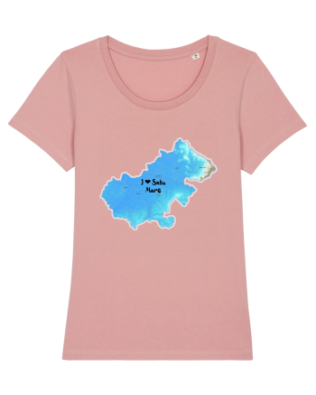 Satu Mare County Map Canyon Pink
