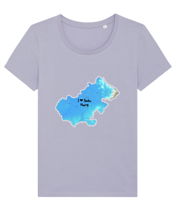 Satu Mare County Map Lavender