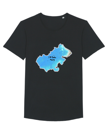Satu Mare County Map Black