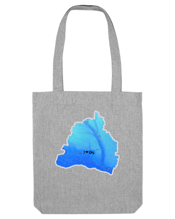 Dolj County Map Heather Grey