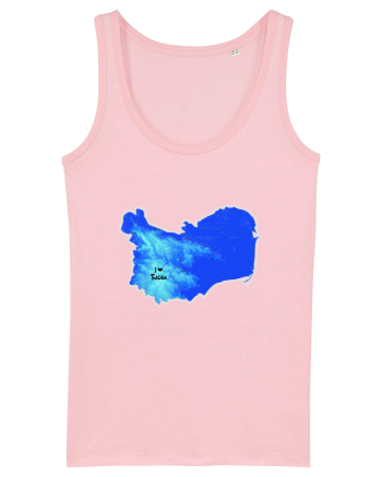 Tulcea County Map Cotton Pink