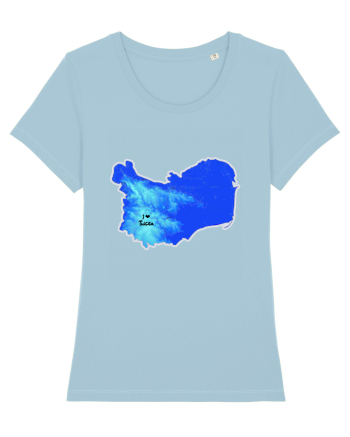 Tulcea County Map Sky Blue