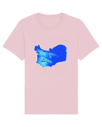 Tulcea County Map Cotton Pink