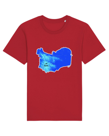 Tulcea County Map Red