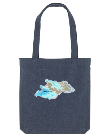 Maramureș County Map Midnight Blue