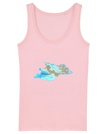 Maramureș County Map Cotton Pink