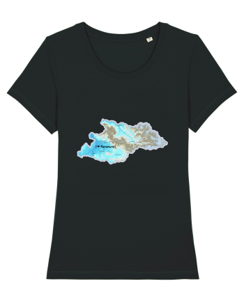 Maramureș County Map Black