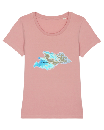 Maramureș County Map Canyon Pink