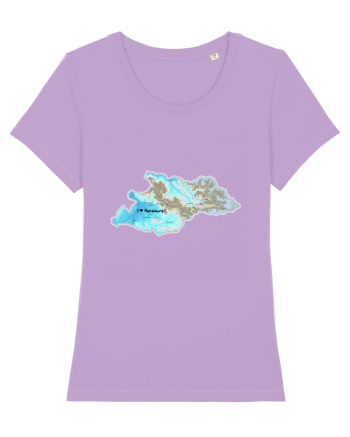 Maramureș County Map Lavender Dawn