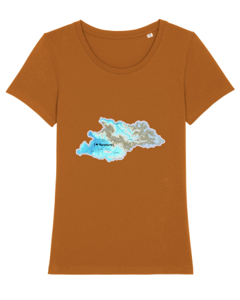 Maramureș County Map Roasted Orange