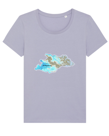 Maramureș County Map Lavender
