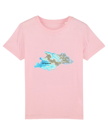 Maramureș County Map Cotton Pink