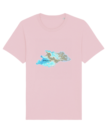 Maramureș County Map Cotton Pink