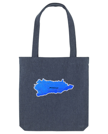 Călărași County Map Midnight Blue