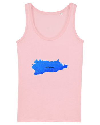 Călărași County Map Cotton Pink