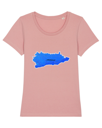 Călărași County Map Canyon Pink