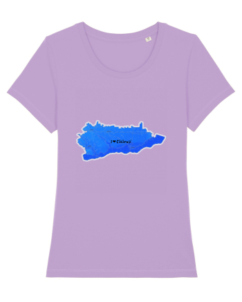 Călărași County Map Lavender Dawn