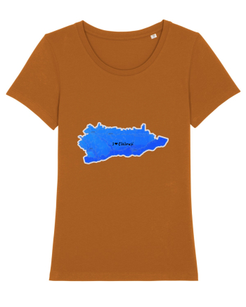 Călărași County Map Roasted Orange