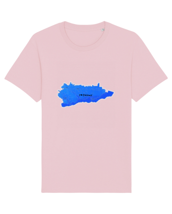 Călărași County Map Cotton Pink