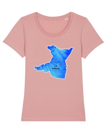 Constanța County Map Canyon Pink