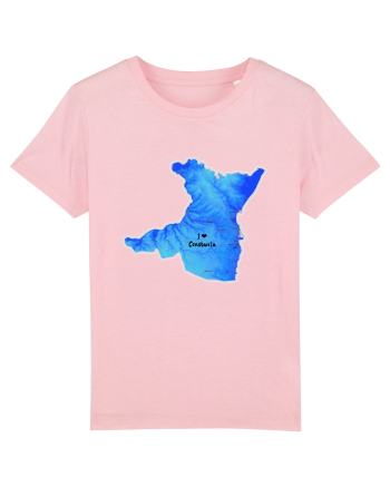 Constanța County Map Cotton Pink
