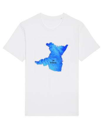 Constanța County Map White