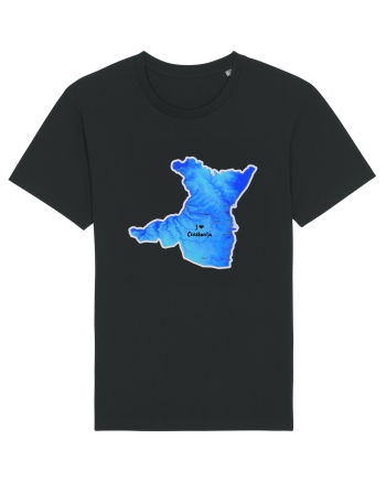 Constanța County Map Black