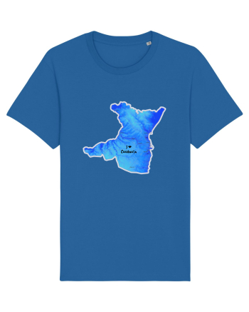 Constanța County Map Royal Blue