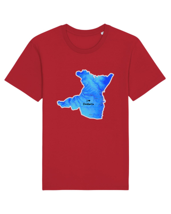 Constanța County Map Red