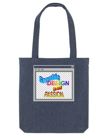 Graphic Design is my Passion Midnight Blue