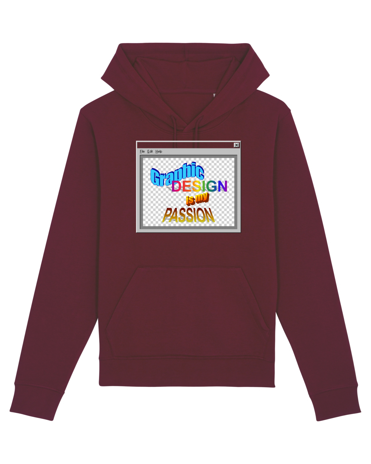 Hanorac Unisex Drummer Burgundy