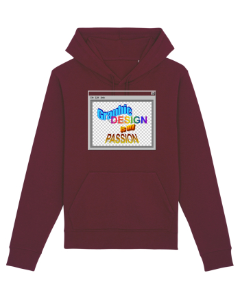 Graphic Design is my Passion Burgundy