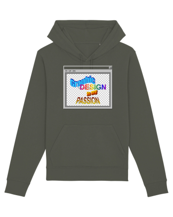 Graphic Design is my Passion Khaki
