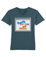 Graphic Design is my Passion Tricou mânecă scurtă guler V Bărbat Presenter