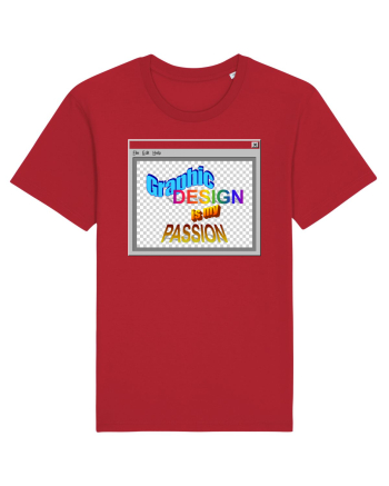 Graphic Design is my Passion Red