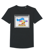 Graphic Design is my Passion Tricou mânecă scurtă guler larg Bărbat Skater