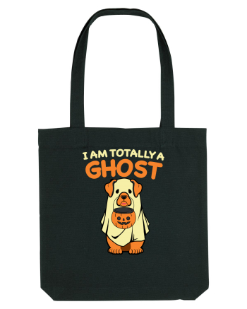 I Am Totally a Ghost Halloween Black
