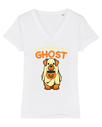 I Am Totally a Ghost Halloween White
