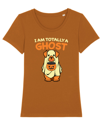 I Am Totally a Ghost Halloween Roasted Orange