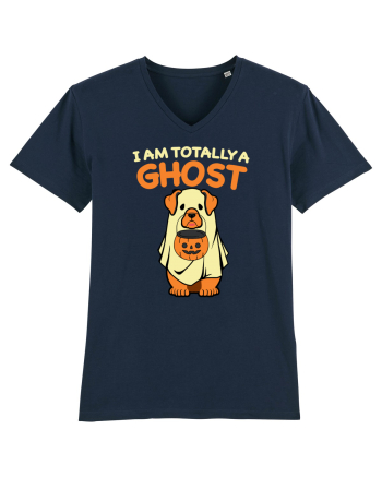 I Am Totally a Ghost Halloween French Navy