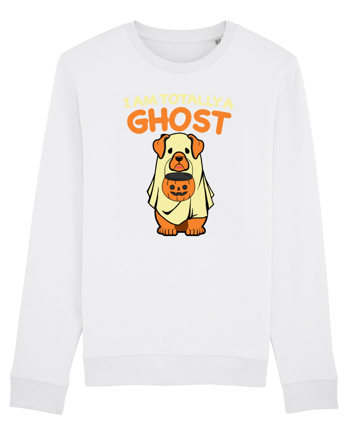 Bluză mânecă lungă Unisex Rise White