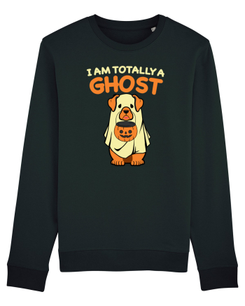I Am Totally a Ghost Halloween Black