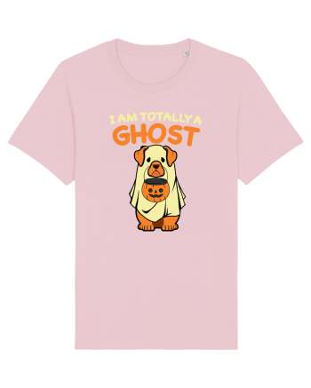 I Am Totally a Ghost Halloween Cotton Pink