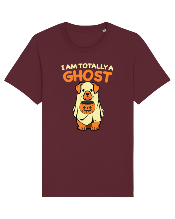 I Am Totally a Ghost Halloween Burgundy